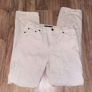 Ralph Lauren Cream Straight Leg Pants
